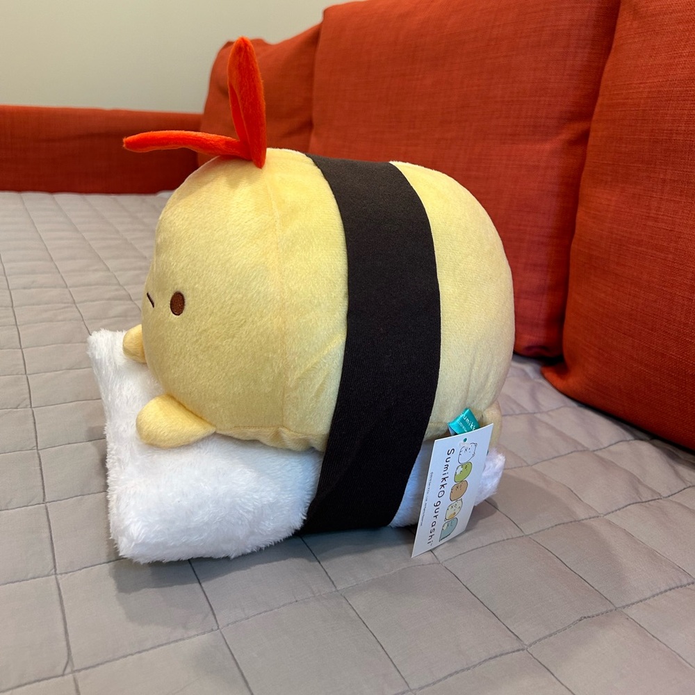 Sumikko Gurashi San-X 11" Sushi Ebifurai-no-shippo Plush